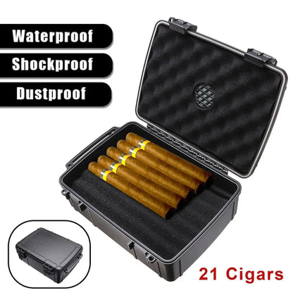 Waterproof Portable Cigar Humidor